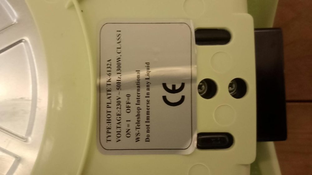 Elektrische Multi-Pfanne / Partypfanne „HOTPLATE“ in Hellgrün